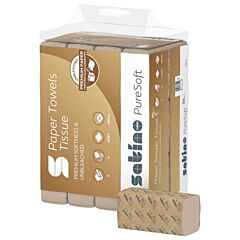 Satino Vouwhanddoek Z-Vouw 2Lg 24X21cm (12X336)