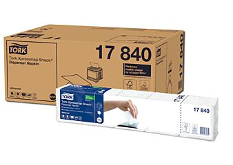 Tork Xpressnap Dispenserservet 21,6X21,6Cm 1 Laags 1/4 Vouw