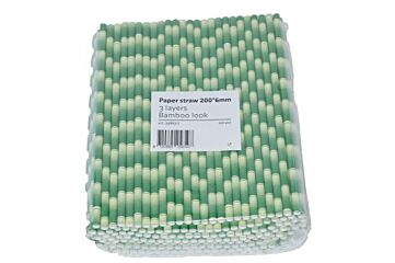 Qwien Rietje Bamboo Papier 20Cm/6Mm