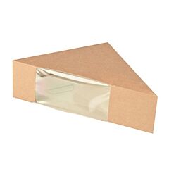Papstar Sandwichbox Met Venster Karton 12X12x5cm