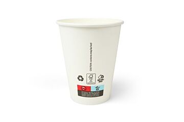 Conpax Koffiebeker Karton Wit 355Ml