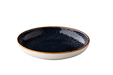 Q Authentic Diep Rond Bord Jersey Blauw 26,5 Cm