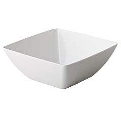 Melamine Point Bak Wit Gebogen Vierkante  19 X 19 X 10 Cm