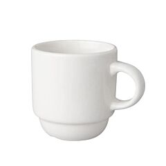 Mammoet Koffiekop Wit Smal Budgetline 14 Cl