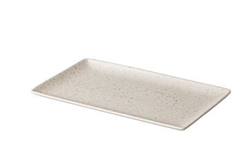 Q Authentic Tinto Bord Mat Wit 19 X 33.5 Cm