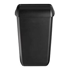 Quartz Afvalbak Kunststof Zwart 23 Liter