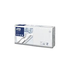 Tork Lunchservet 33X33cm 2-Laags 1/4-Vouw Wit