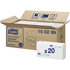 Tork Vouwhanddoek M Fold Uni H2 (20X237) 2-Laags