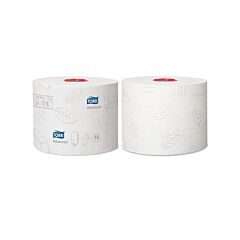 Tork Toiletpapier Mid-Size 2-Lgs Wit T6 Advanced