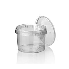 Dampack Cup Rond Trp + Deksel 565Cc