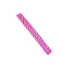 Qwien Rietje Papier Wit/Roze 24Cm/8Mm