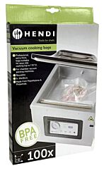 Hendi Vacuumverpakkingszakken 200X300mm Met Relief