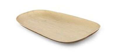 Sier Cateringschaal Palm 450X290x25