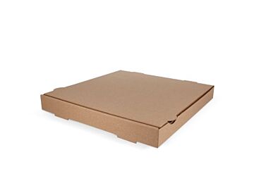 Takeaware Pizzadoos 30X30x4cm Kraft Bruin Bio