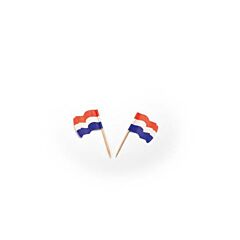 Sier Vlagprikker Nederland Wapperend