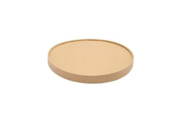 Conpax Deksel Saladebakken Karton Bruin 18,5Cm