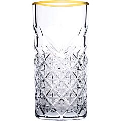Pasabahce Longdrink Gouden Rand Timeless 45 Cl