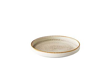 Q Authentic Bord Opstaande Rand Jersey Grijs 20.5 Cm