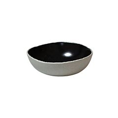 Q Authentic Natura Schaal Zwart 17 Cm
