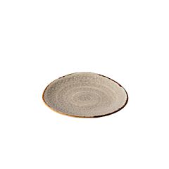 Q Authentic Bord Driehoek Jersey Grijs 17 Cm