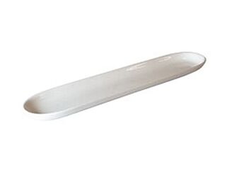 Q Performance Bord Ovaal Porselein Wit 38X7,6Cm