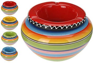  Asbak Spaans 14X9cm Dolmite 4 Assortie