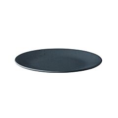 Q Authentic Bord Tinto Mat Donkergrijs 28 Cm