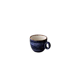 Q Authentic Jersey Espresso Kop Stapelbaar Blauw 80 Ml