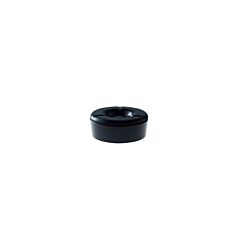 Truyts Asbak Melamine Zwart Rond 11,5 Cm