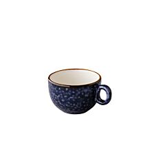 Q Authentic Cappuccino Kop Jersey Blauw Stapelbaar 200Ml