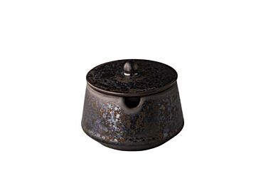Q Authentic Kan Met Deksel Brons 8,4 X 6,3 Cm