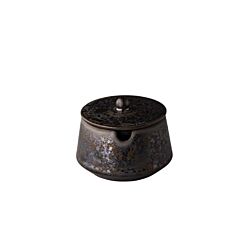 Q Authentic Kan Met Deksel Brons 8,4 X 6,3 Cm