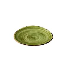 Q Authentic Bord Jersey Driehoek Groen 21 Cm