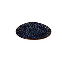 Q Authentic Bord Jersey Driehoek Blauw 17 Cm