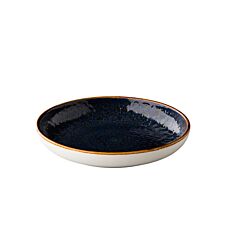 Q Authentic Bord Diep Rond Jersey Blauw 23,5 Cm