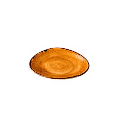 Q Authentic Bord Jersey Driehoek Oranje 17 Cm