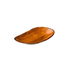 Q Authentic Rechthoekig Bord Jersey Oranje 20,5 Cm