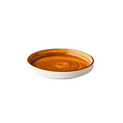 Q Authentic Bord Jersey Opst.Rand Oranje 16,2 Cm