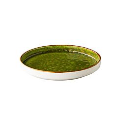 Q Authentic Bord Jersey Opst.Rand Groen 20,5 Cm