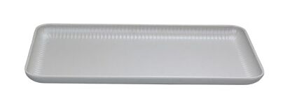 Melaminepoint Bord Rechthoekig Melamine Grijs 32,5X17,6X1,6