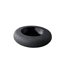 Studio Raw Kom Donut Vulcano Zwart 17 Cm