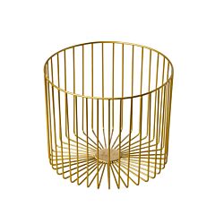  Stalen Presentatiemand Goud 28X23x28 Cm