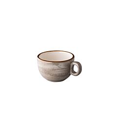 Q Authentic Jersey Cappuccino Kop Stapelbaar Grijs 200 Ml