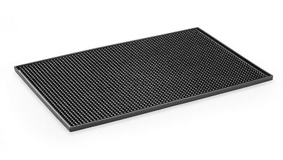 Hendi Barmat Zwart Rubber 453X305x15