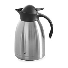 Hendi Thermoskan Rvs Drukknop 1,5 Lt Zwart