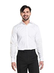 Chaud Devant Men Shirt White Stretch L