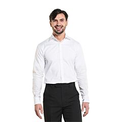 Chaud Devant Men Shirt White Stretch L