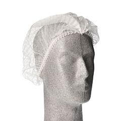 Conpax Baret Haarnet Met Clip Wit