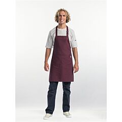 Chaud Devant Schort Bib Apron Base Cherry W70-L85
