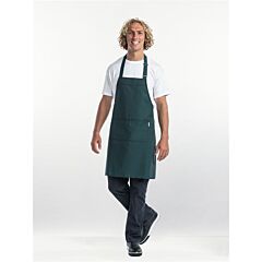 Chaud Devant Schort Bib Apron Base Pine Green W70-L85
